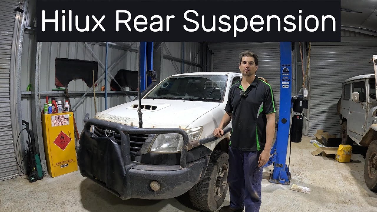 How to replace Hilux Rear Suspension N70 (2005-2015)