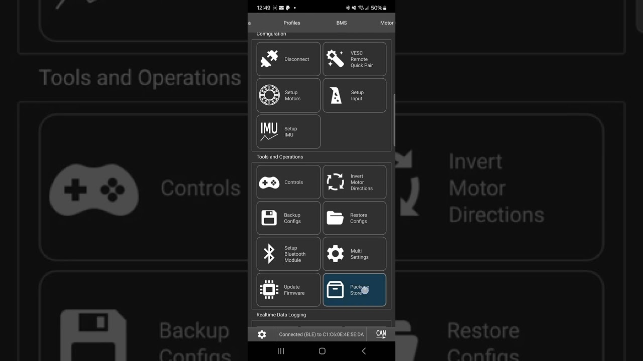 Update Adv to firmware 6.05 and refloat