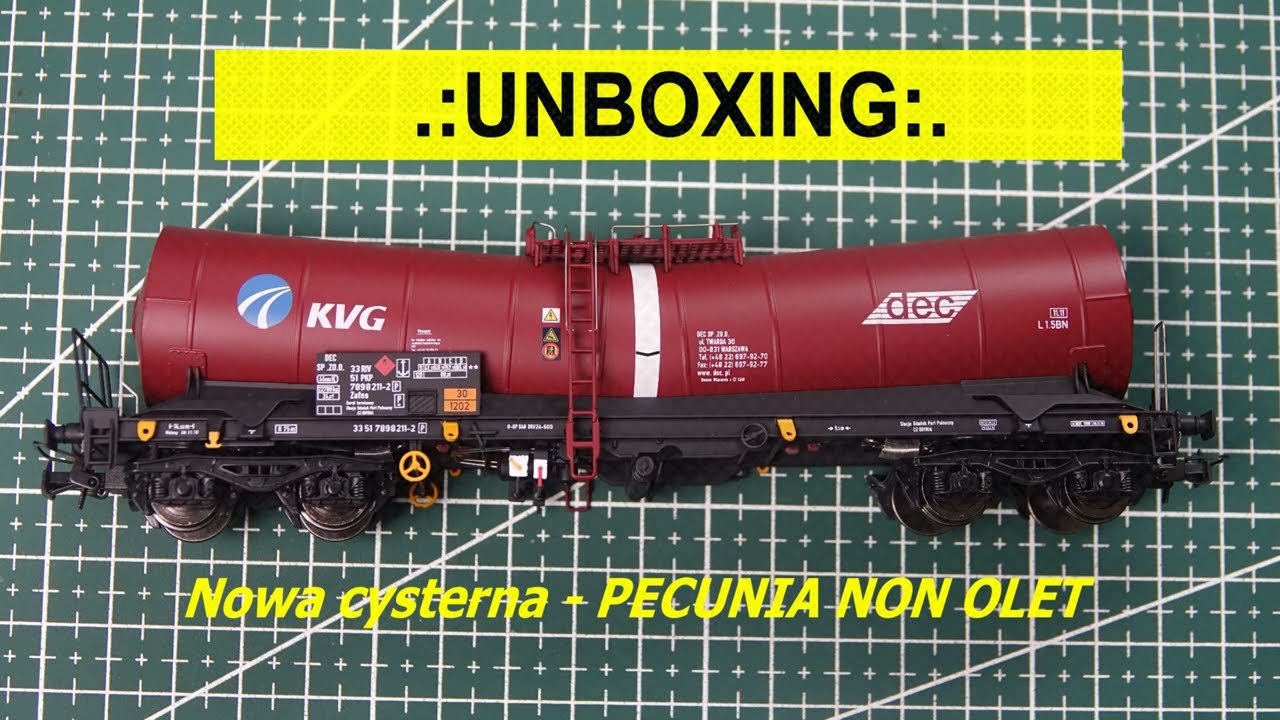 UNBOXING: Nowa cysterna - PECUNIA NON OLET