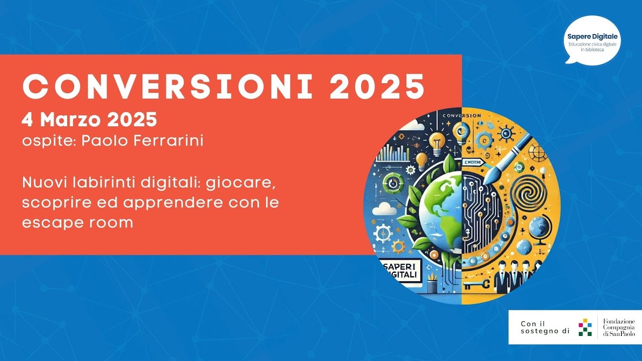 Conversioni. Le parole sono progetti con Paolo Ferrarini