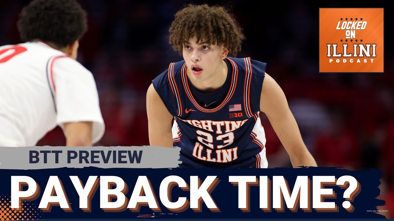 BIG TEN TOURNEY: Illini Get Another Shot at Wisconsin, Can They Get REVENGE? | Illini Podcast
