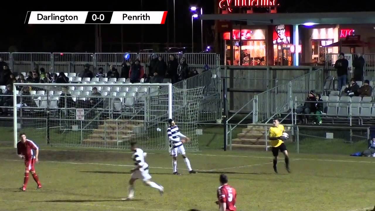 Darlington 1-0 Penrith - Northern League Division One - 2012/13