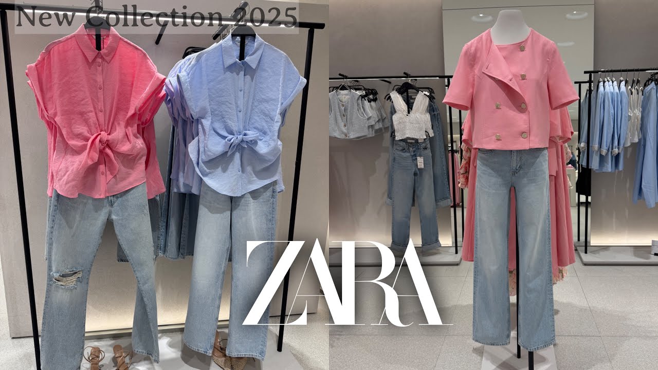 ZARA NEW WOMEN’S💕SUMMER COLLECTION 2025 / ZARA HAUL 2025🎋💋