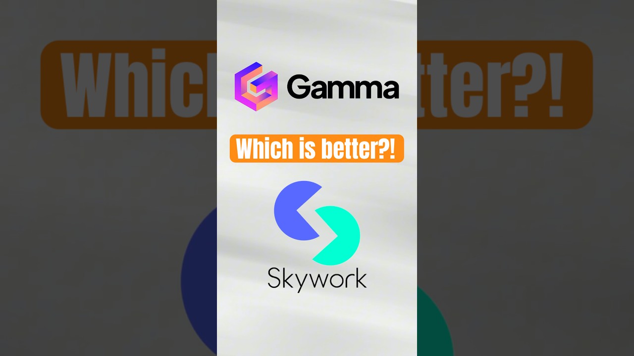 Best AI Presentation Tool 2025 (Gamma Vs Skywork)