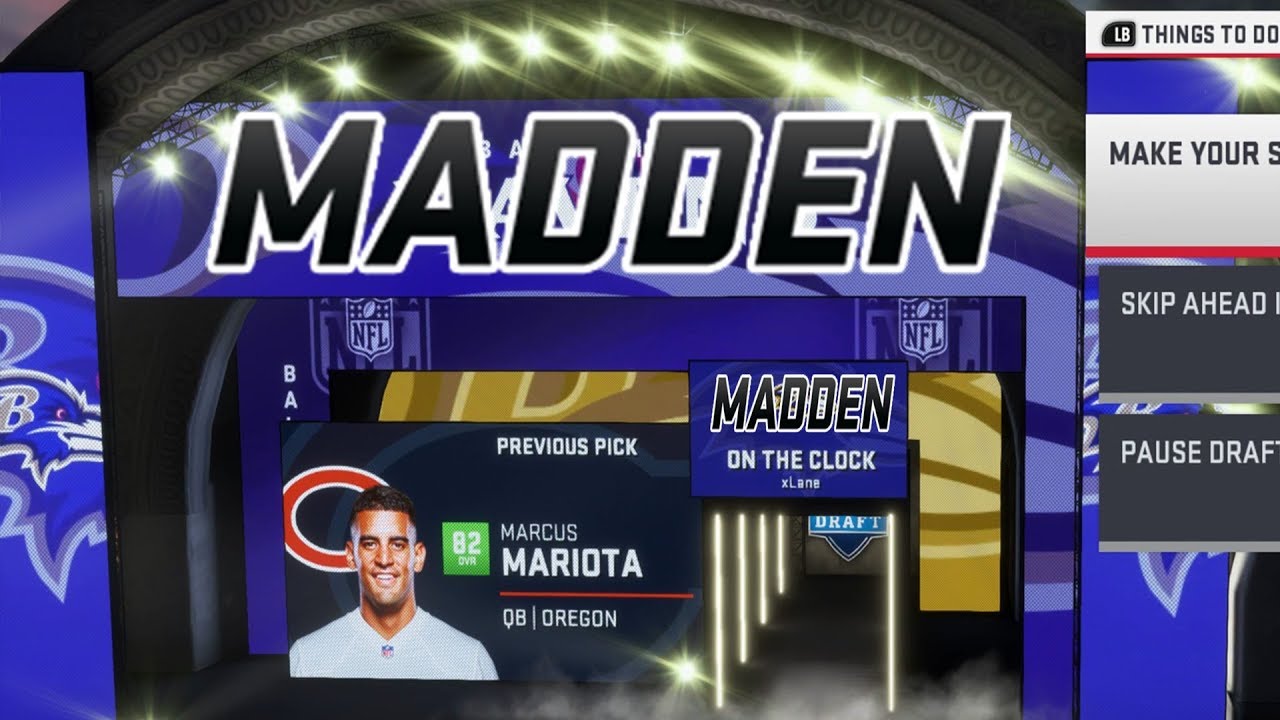 They Picked Who?? -  Madden 19 Connected Franchise Fantasy Draft Rebuild