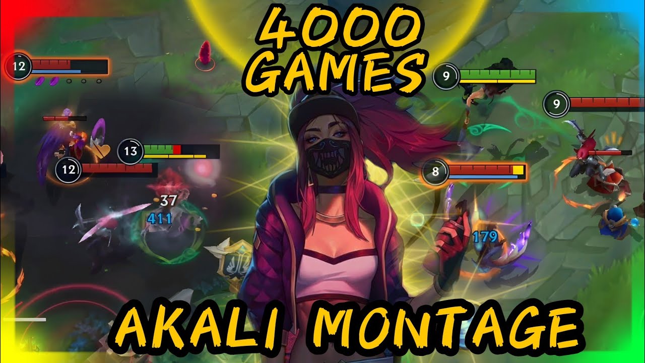WILD RIFT AKALI MONTAGE • TOP 2 AKALI BEST MOVES #akali #wildrift