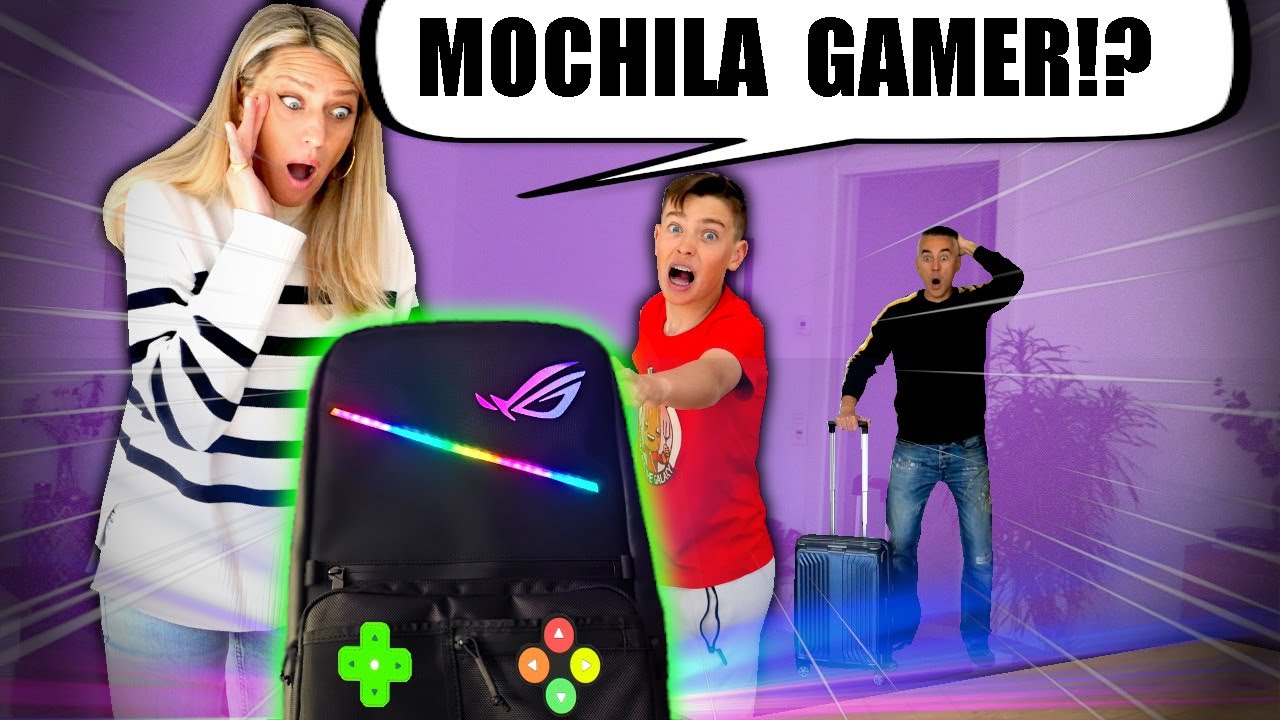 DESCUBRIMOS LA MOCHILA GAMER SECRETA DE NICO QUE OCULTO EN NUESTRAS VACACIONES!