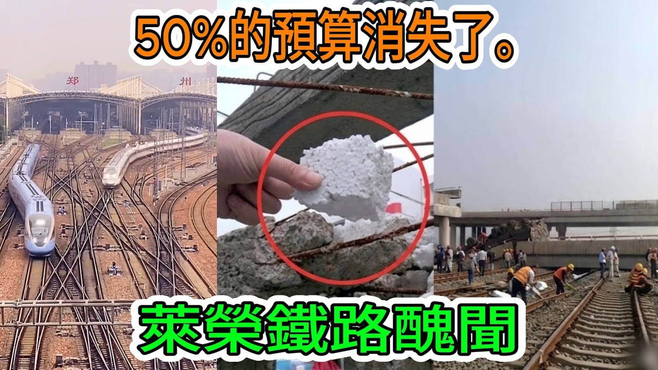 【中國經濟崩潰】中國高鐵系統崩潰：6兆元債務和「豆漿建設計畫」的真相。債務與掩蓋：揭露中國基礎建設產業的黑暗面