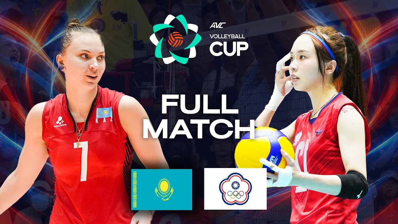 Kazakhstan vs. Taipei - Semi Final | AVC Women's Cup 2026