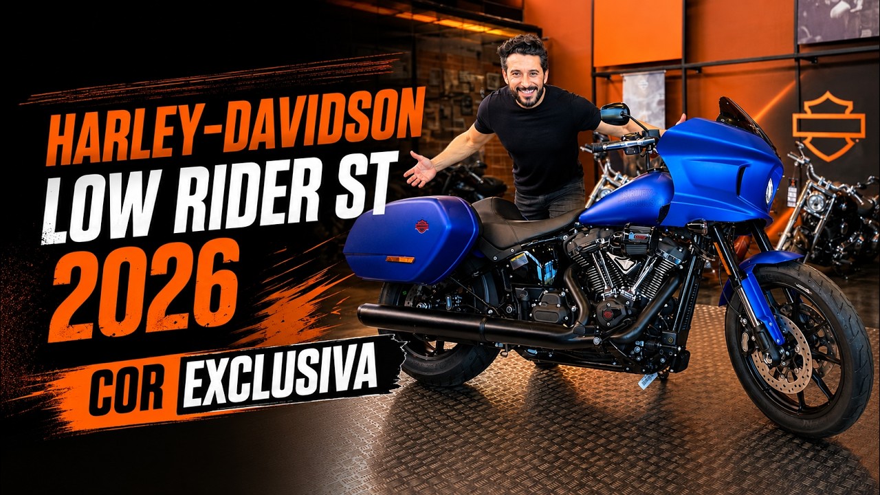 TUDO sobre a Harley-Davidson Low Rider ST 2026 | Tennessee Harley-Davidson