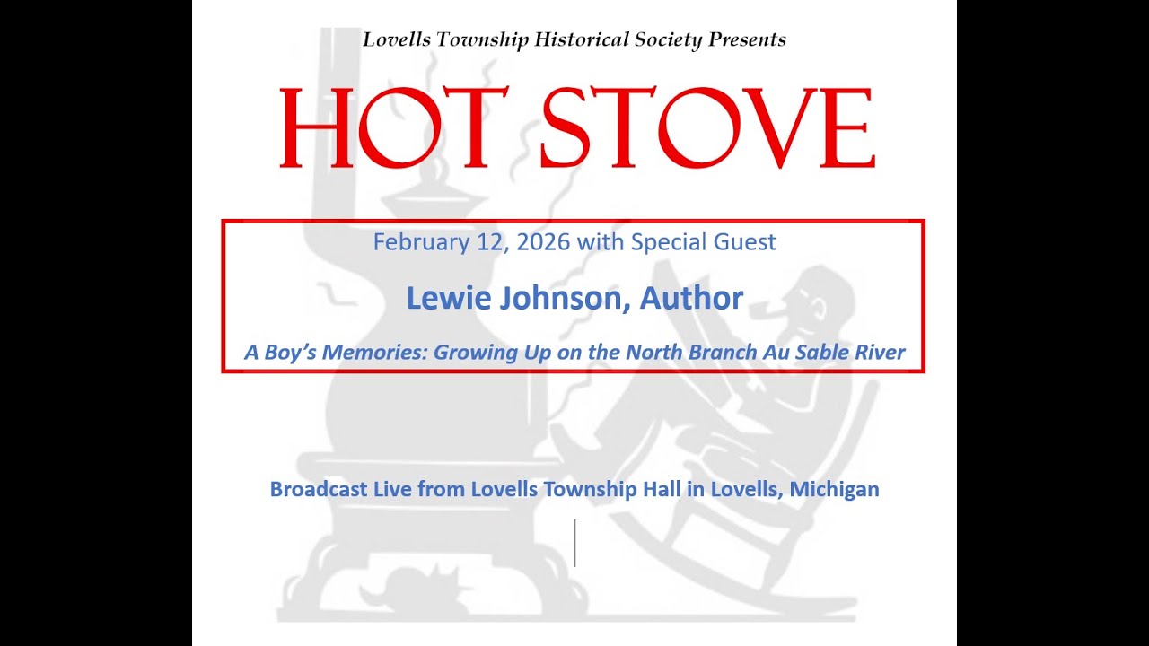 Hot Stove with Author Lewie Johnson