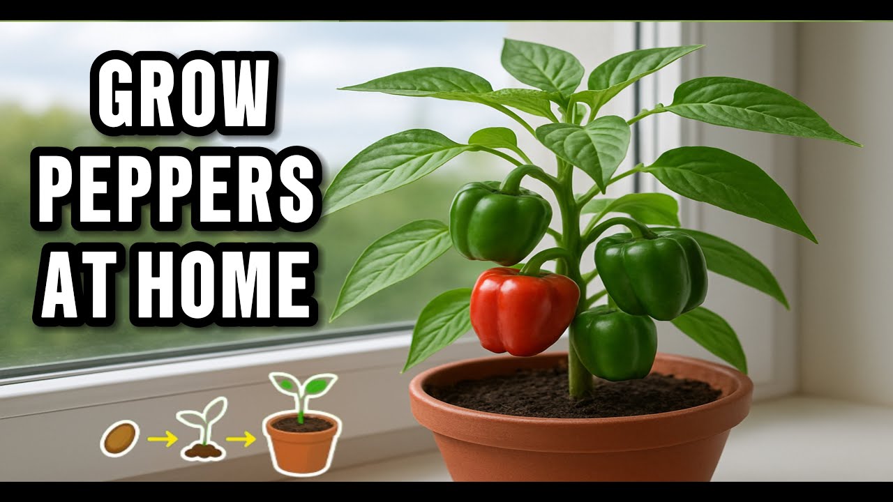 GROW PEPPERS AT HOME LIKE A PRO