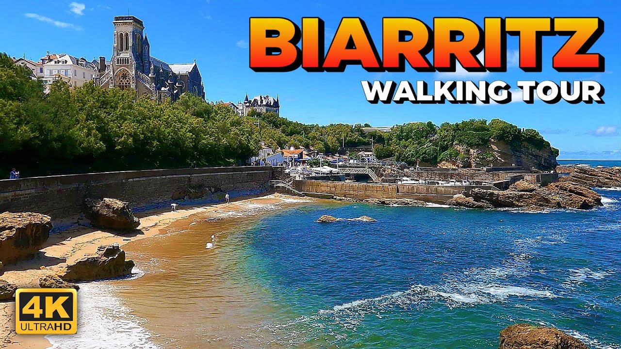BIARRITZ - Una FIESTA para los OJOS 🔸 FRANCIA 4K 🇨🇵