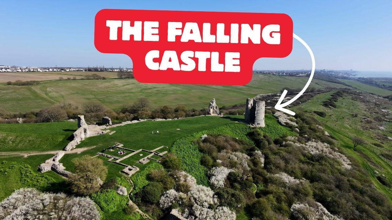 Exploring THE FALLEN Hadleigh Castle via DJI Neo 2