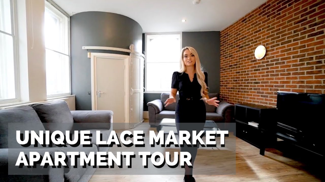 Tour of this UNIQUE Lace Market Apartment in Nottingham | Property Tour