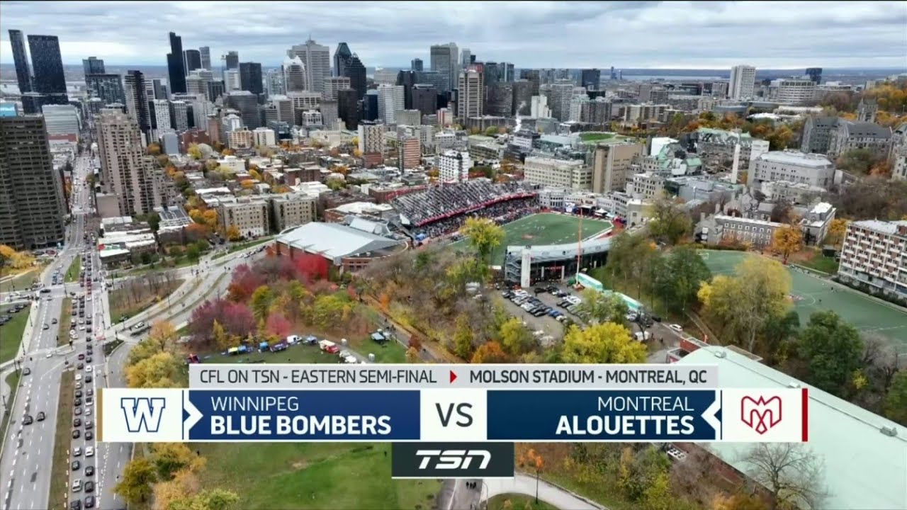 Winnipeg Blue Bombers vs Montreal Alouettes 2025 Eastern Semi-Final Full Game