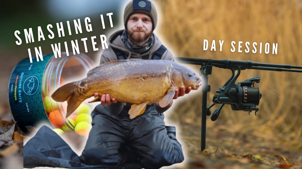 Winter Carp Fishing with Boilies for Big Fish