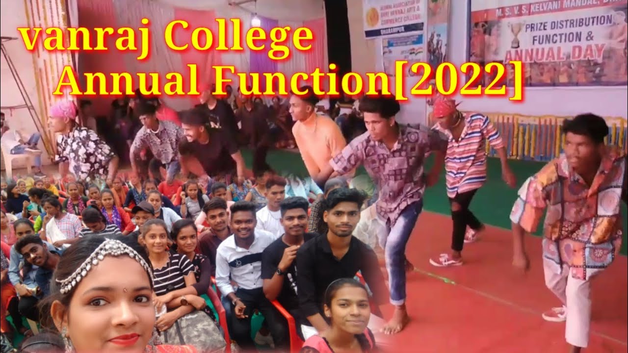 Collage  Annual day..||2021-22||Vanraj Collage Dharampur | #myfirstvlogviral #my_first_vlog