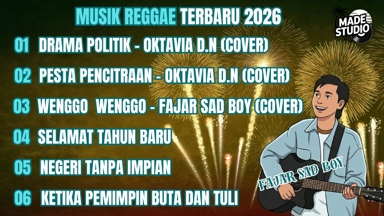 WENGGO - WENGGO FAJAR SADBOY | MUSIK REGGAE TERBARU 2026 | KUMPULAN LAGU REGGAE TERBARU FULL ALBUM