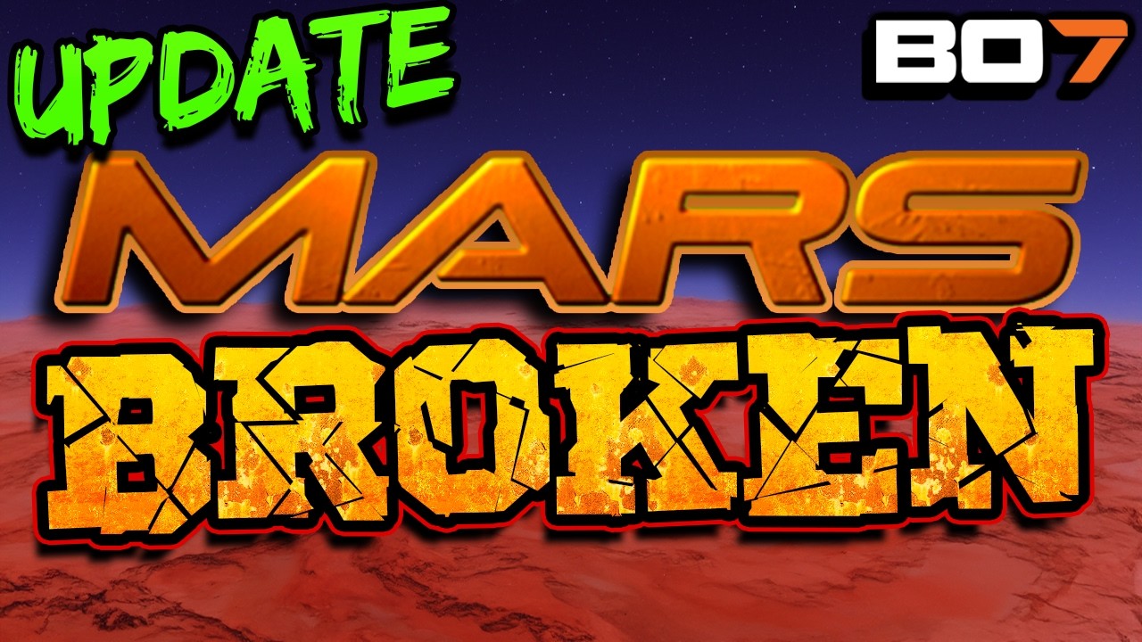 UPDATE: We BROKE Mars EVEN MORE!! - BO7 Zombies (ULTIMATE GLITCH)