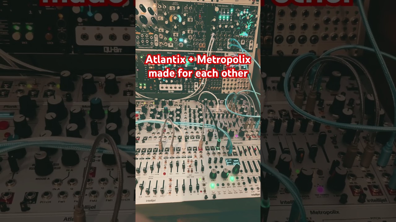 Atlantix & Metropolix & Sealegs easy jam #modularjam #intellijel