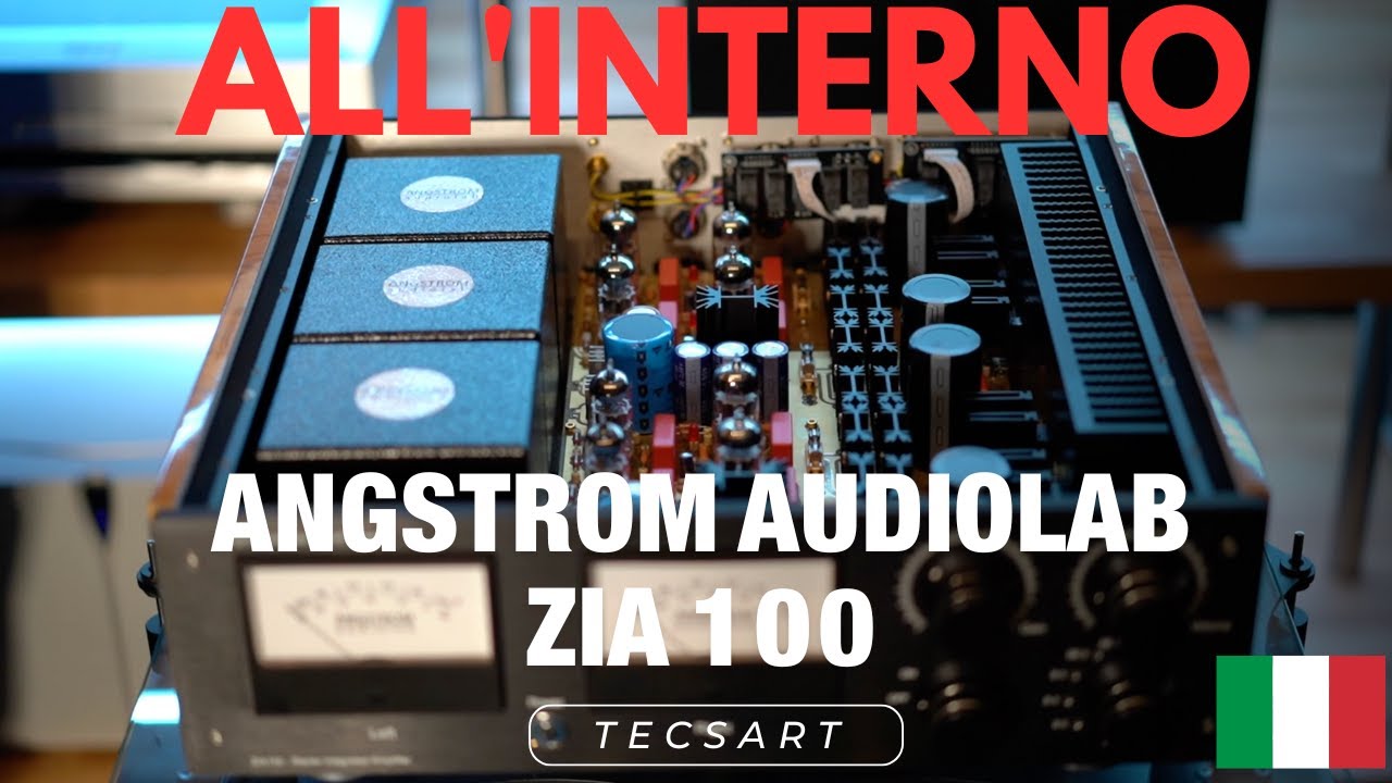 All'interno dell'amplificatore integrato ZIA 100 Angstrom Audiolab - TecSArt