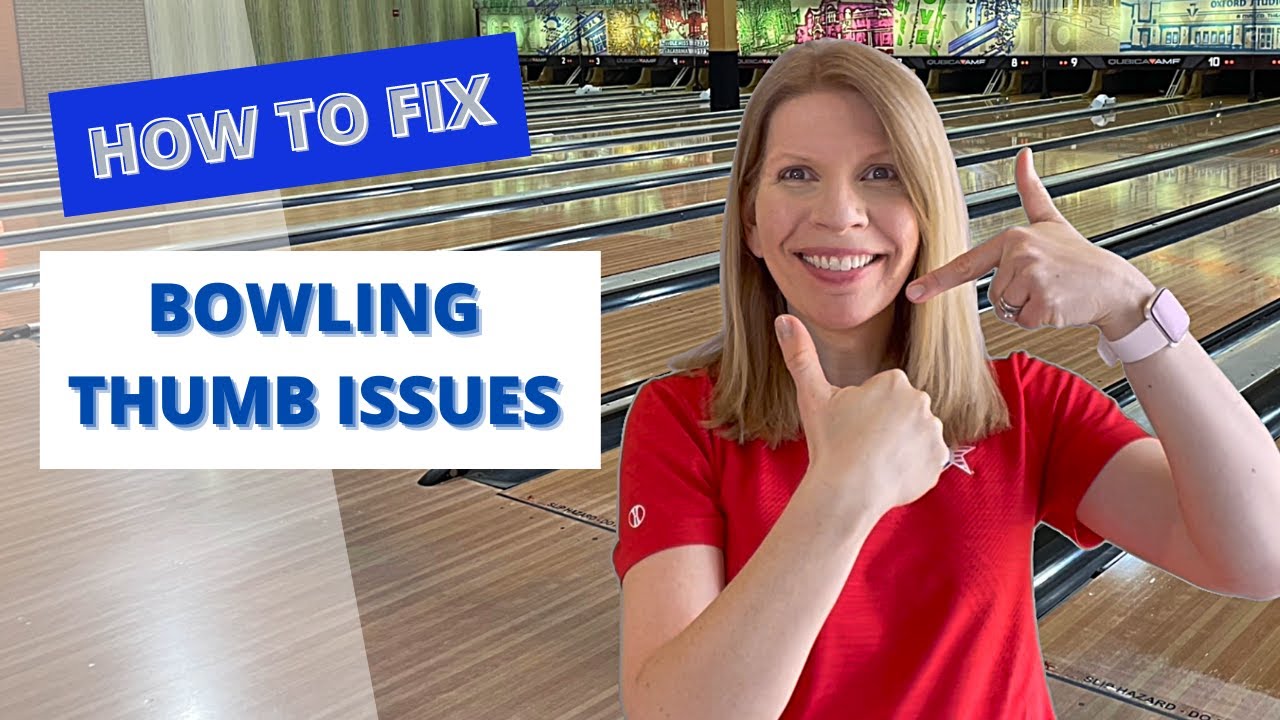 How to Fix Bowling Thumb Issues #bowlingtips #bowlingthumb