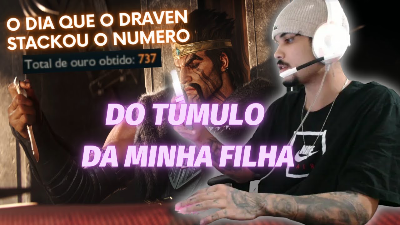 O DIA QUE O DRAVEN ME EMOCIONOU