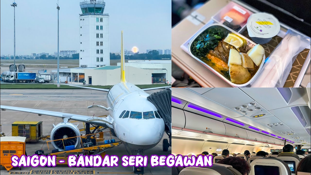 SANGAT NYAMAN NAIK ROYAL BRUNEI RUTE SAIGON - BANDAR SERI BEGAWAN