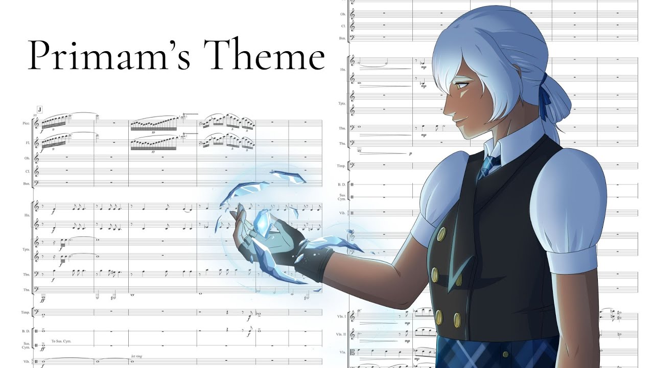 Primam's Theme (Commission) - Sheet Music/Score 【original composition】 [No AI]