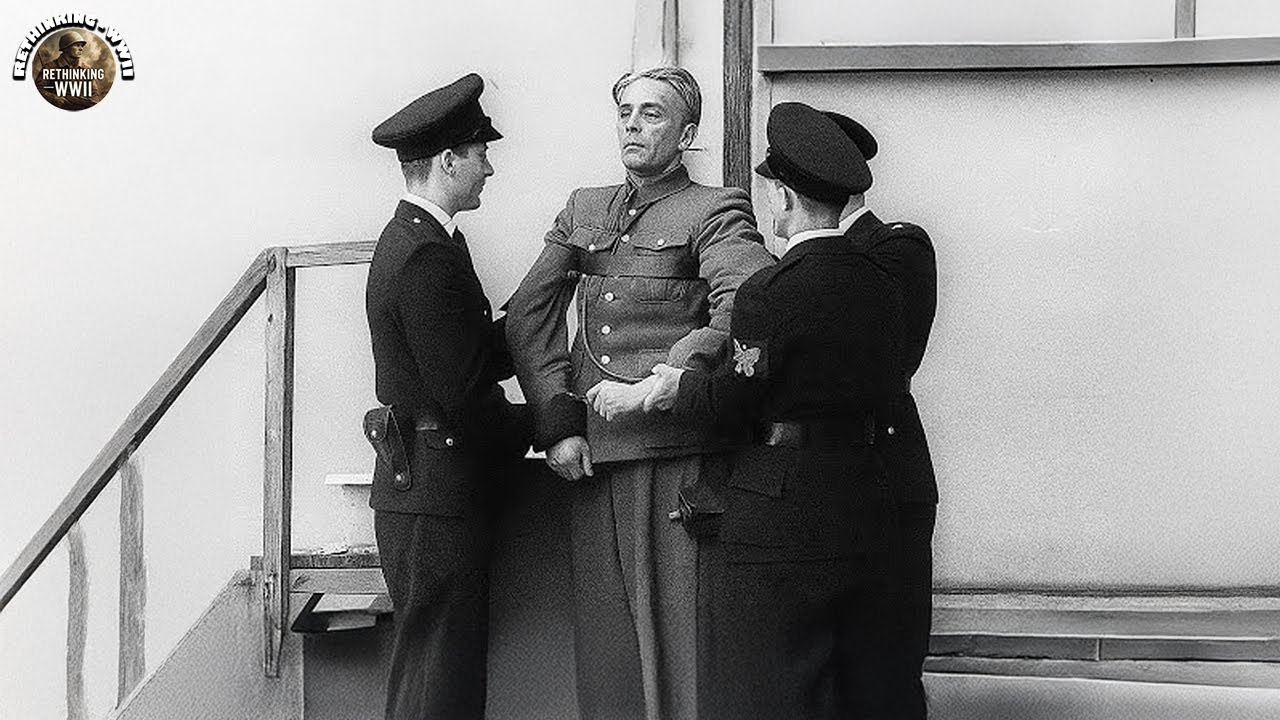 Public Execution of Karl Hermann Frank - Nazi Mastermind Behind the Lidice Massacre (1946)