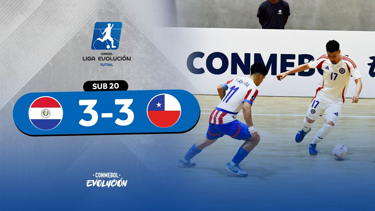 HIGHLIGHTS | PARAGUAY vs. CHILE | CONMEBOL LIGA EVOLUCI&Oacute;N FUTSAL ZONA SUR - SUB20