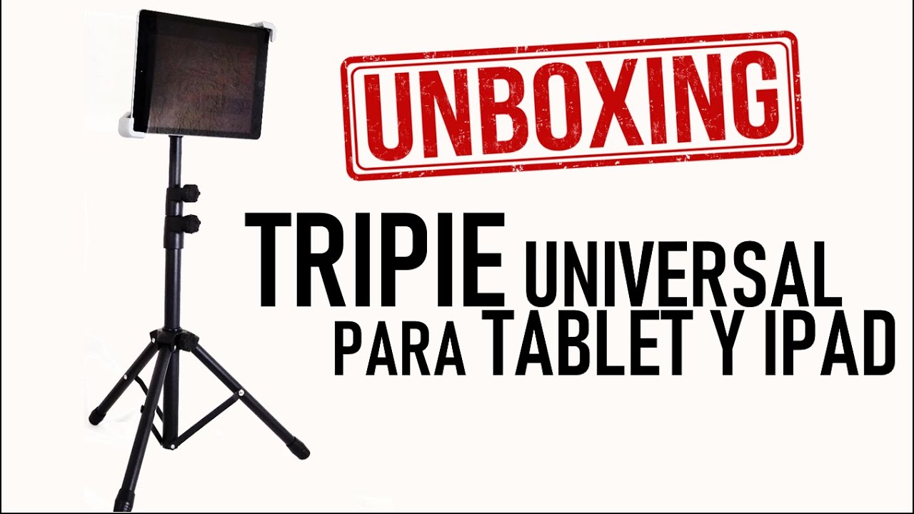 UNBOXING/ TRIPIE UNIVERSAL PARA TABLET Y IPAD