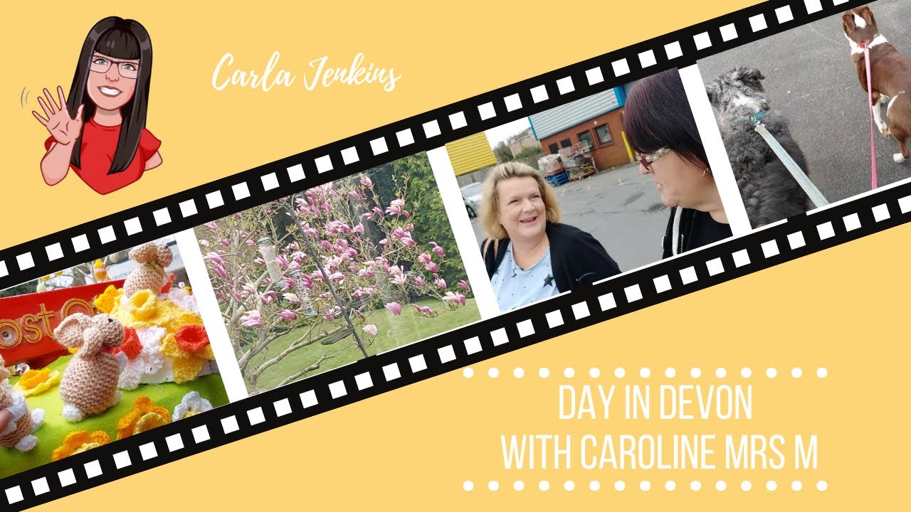 DITL - IN DEVON WITH CAROLINE. Charity Shopping and Chatty Nonsense! | CARLA JENKINS