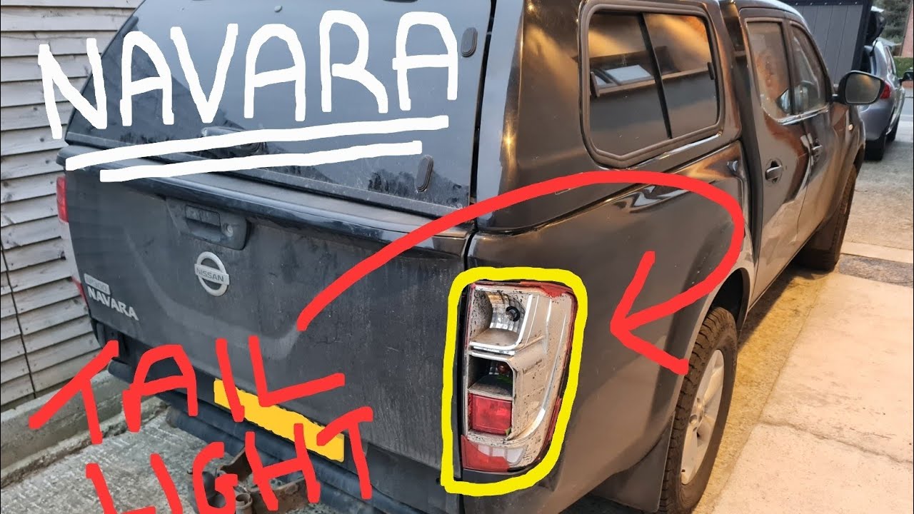 Nissan Navara Tail Light Replacement