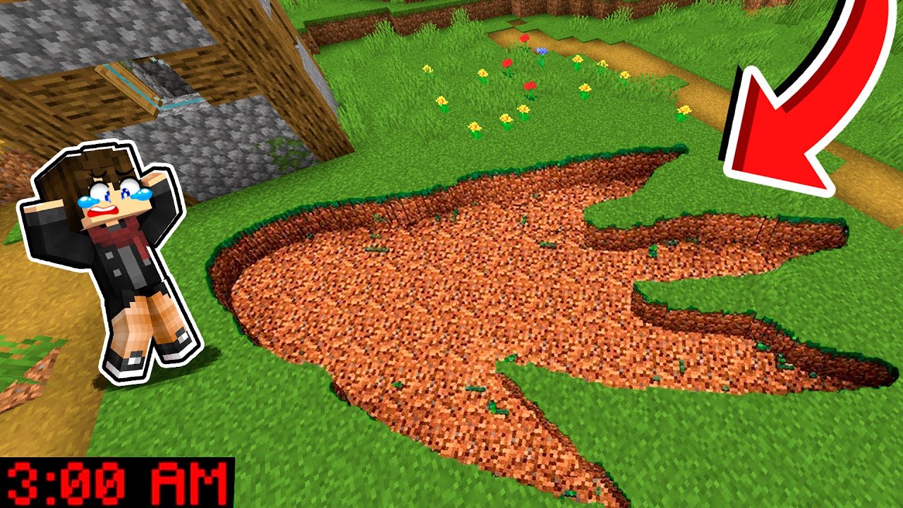 MAIS QUI EST CE GEANT MONSTRE SUR MINECRAFT ?