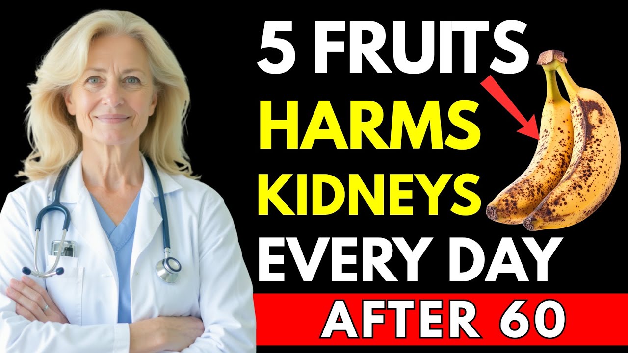 Never Eat These 5 Fruits After 60 – Kidneys at Risk | Senior Health Tips