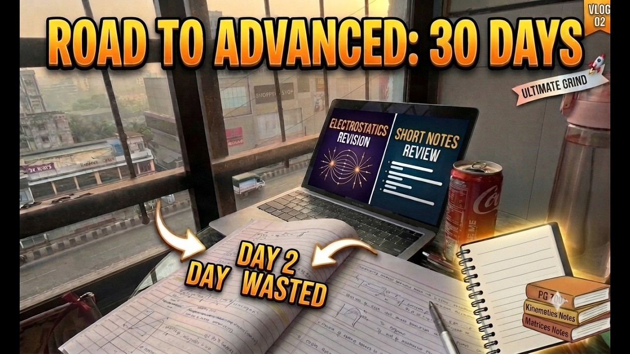 DAY-2 WASTED | My Road to Advanced: 30 Days | JEE 2027