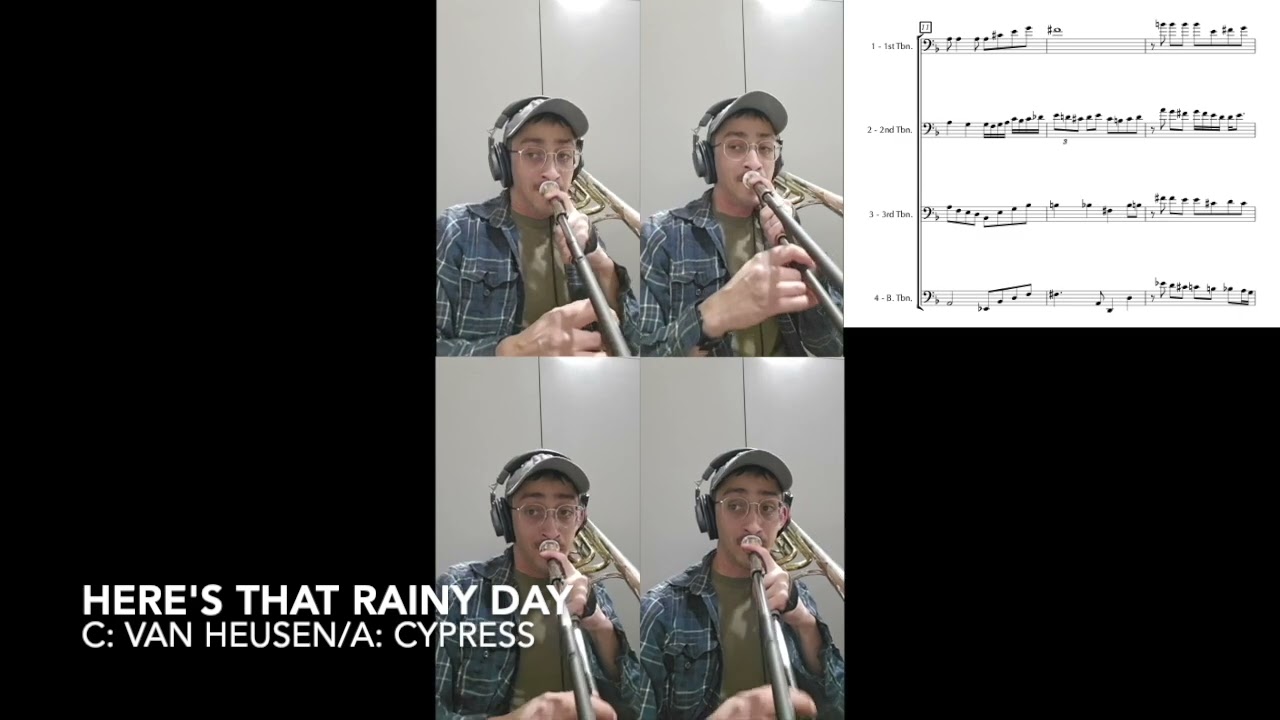 Here's That Rainy Day (Quartet)
