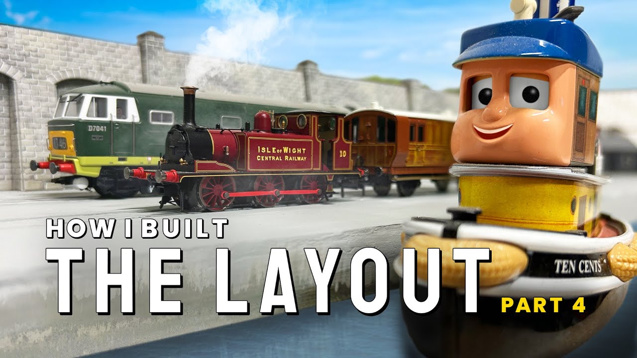 How I Built the Layout (Part 4) — Tug's Trains