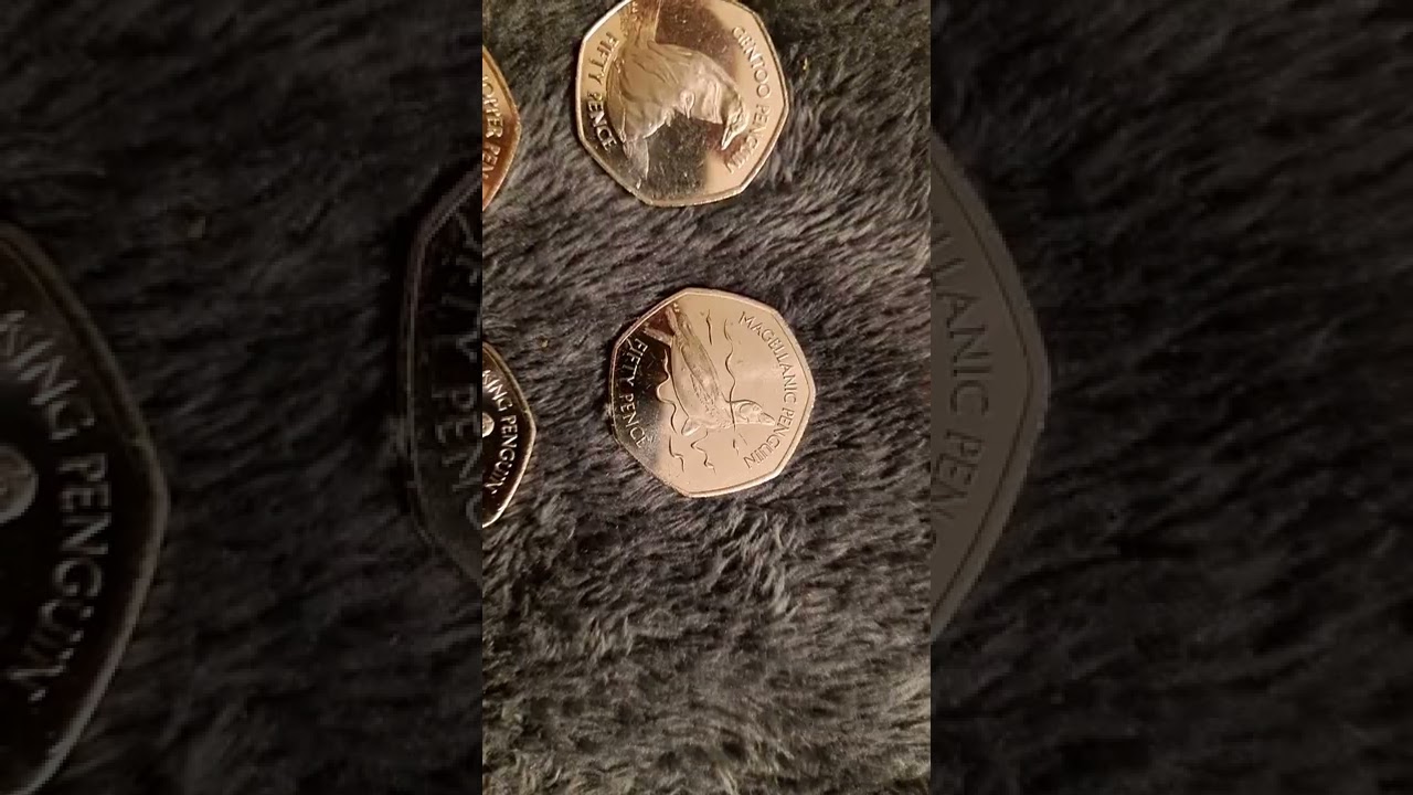 Falkland Isles 2021 4 coin Penguin set !