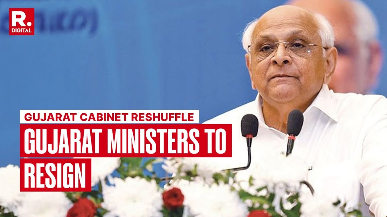 Gujarat Cabinet Reshuffle: All Gujarat Cabinet Ministers Asked To Resign Tomorrow