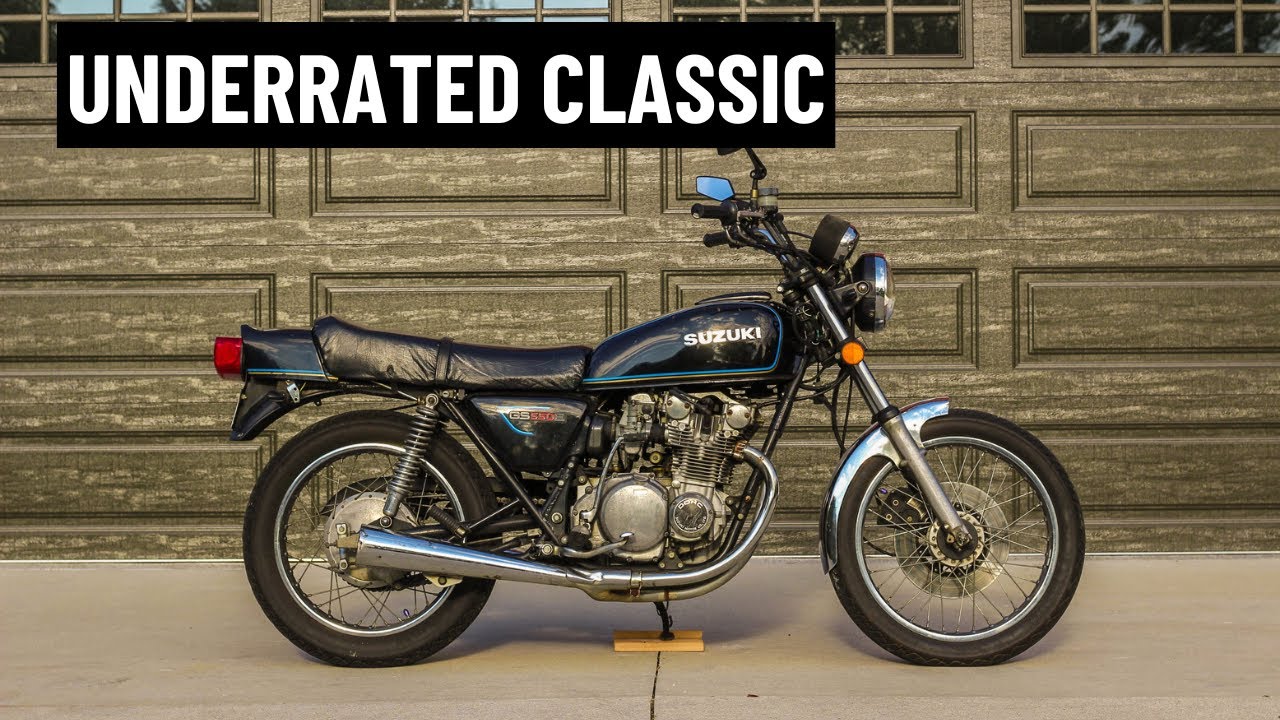 Почему Suzuki GS550 был назван лучшим универсальным мотоциклом