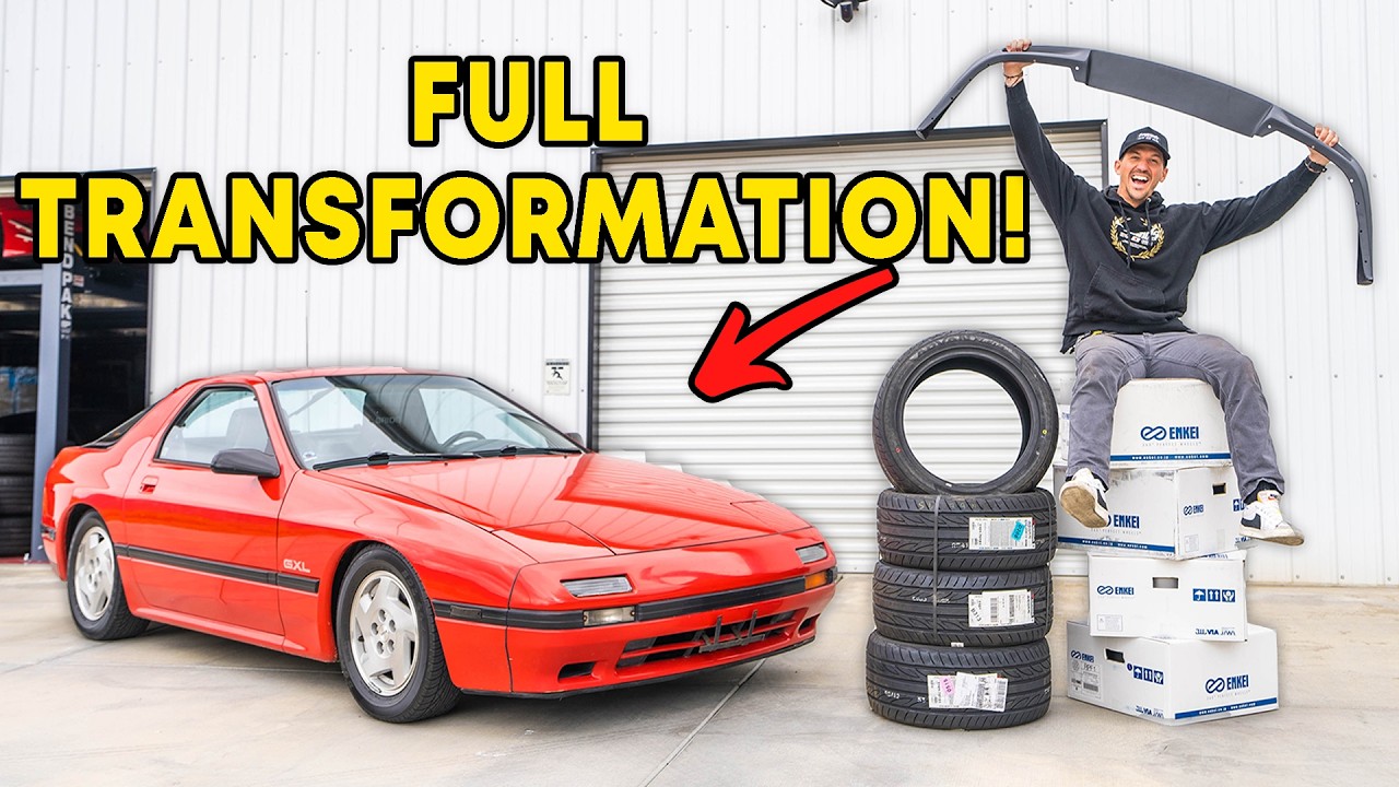 My ORIGINAL RX7 Got a WILD Makeover!