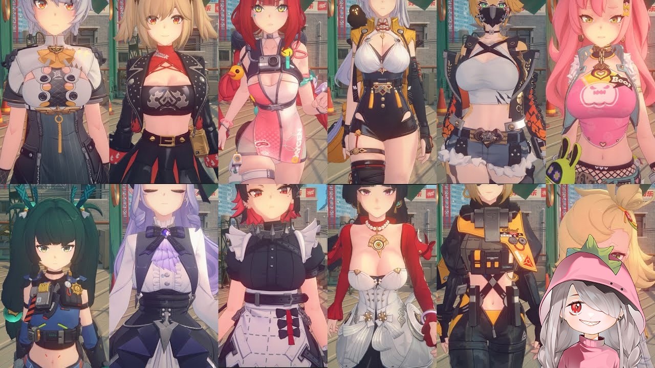 All Characters' UNIQUE Walking/Running Closeup Animations & Sound Effects! | Zenless Zone Zero