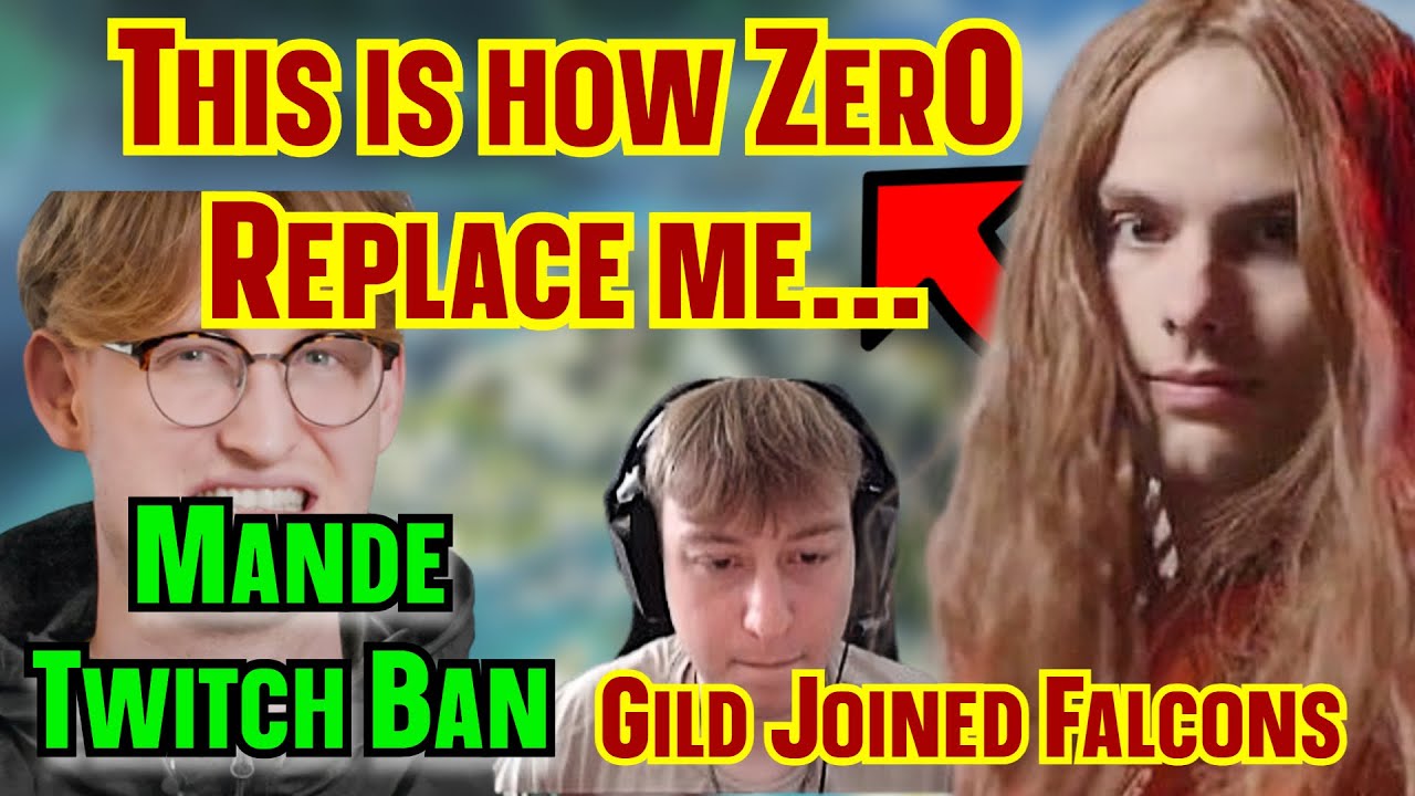 Захамзер объясняет, как Zer0 заменил его | Манде забанили на Twitch | Гилд присоединился к Falcons