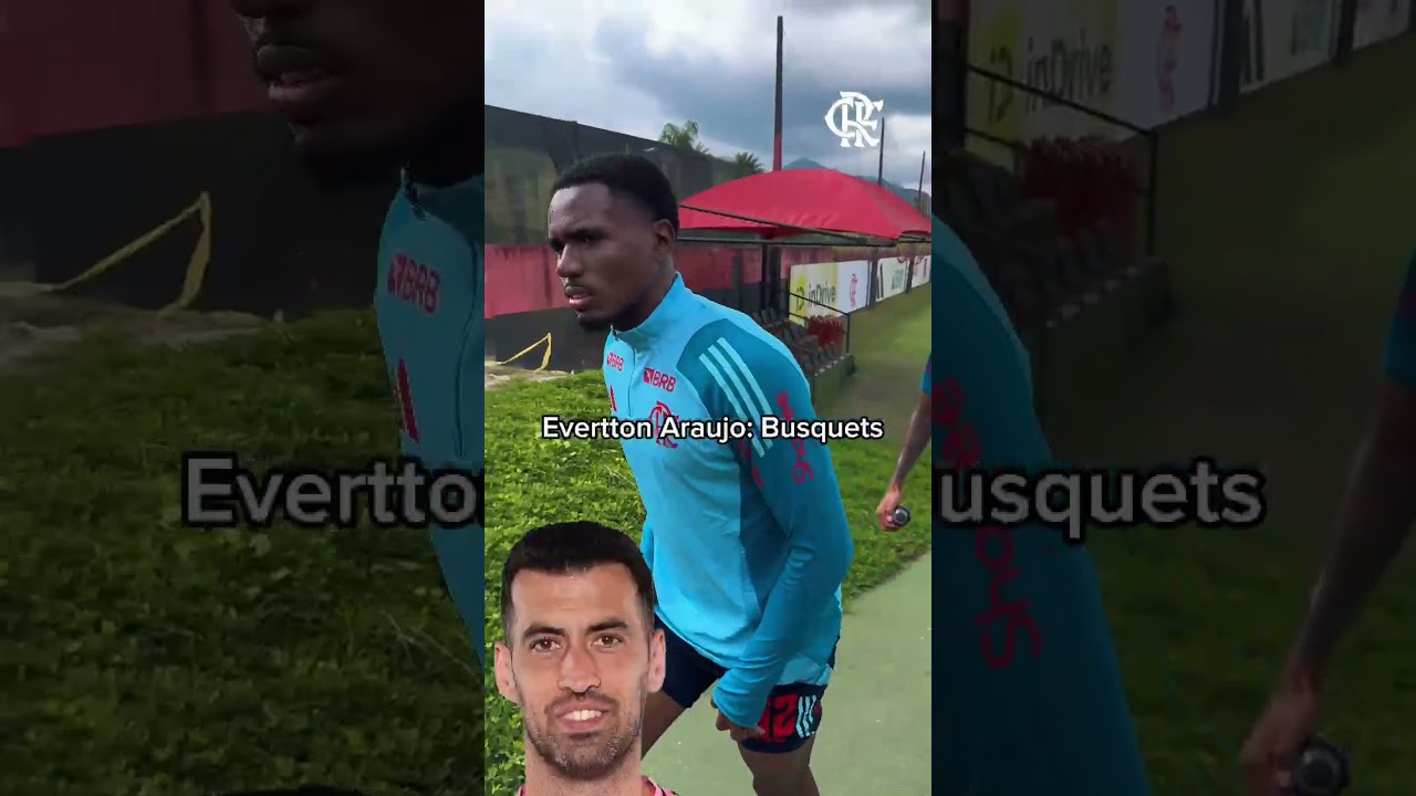 QUAIS SÃO OS ÍDOLOS DO FUTEBOL DOS JOGADORES DO MENGÃO? 🤩 #flamengo