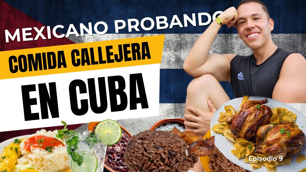 Mexicano probando COMIDA DE CUBA por PRIMERA VEZ