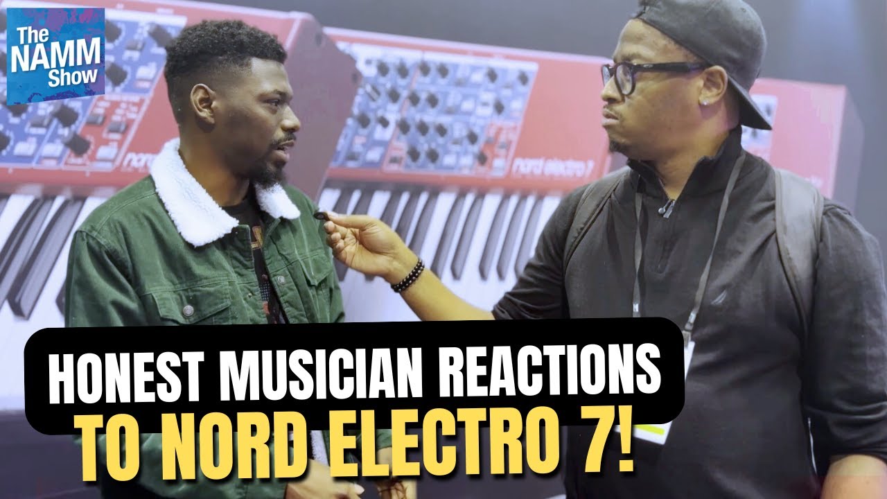Asking Musicians their HONEST Opinions About the Nord Electro 7! #namm2026