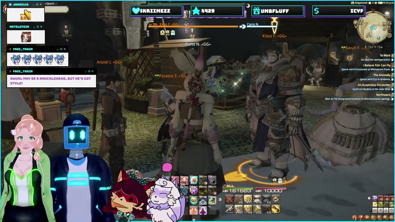 Forward and backward and forward and backward and VICKTORY! With Cranberri and Swurl and the GGN Com